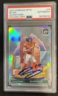 2024 Donruss Optic Bo Nix Autographed Signed Downtown SSP RC PSA Authentic Auto