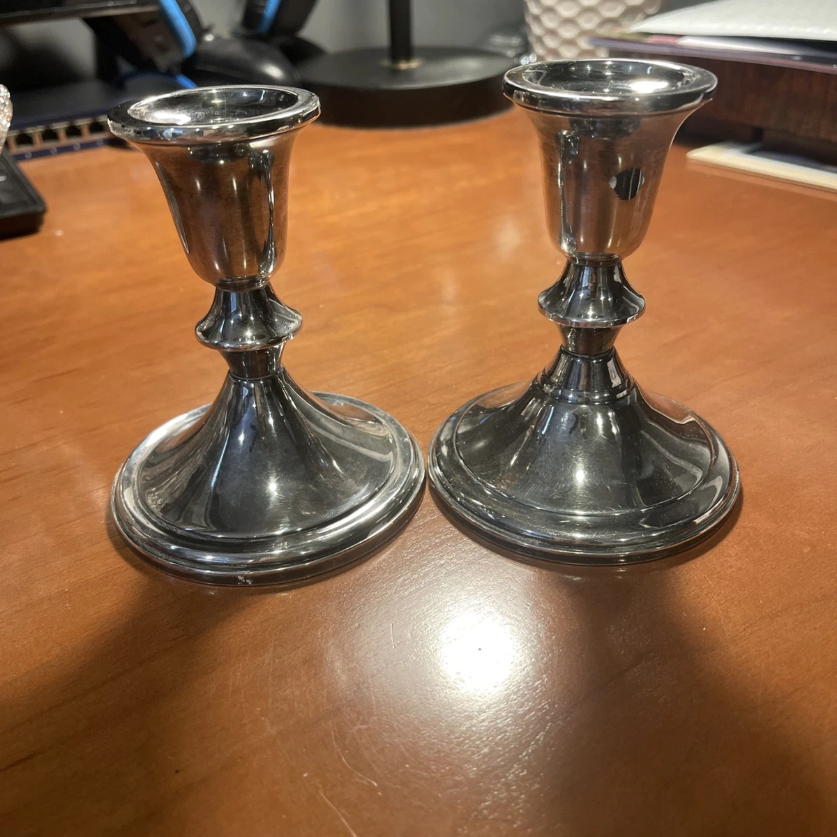 Towle Antique US Sterling Silver Candlesticks & Candelabras for