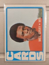 Mel Gray Rookie 1972 Topps #112 St. Louis Cardinals Football Card EX. rookie card picture