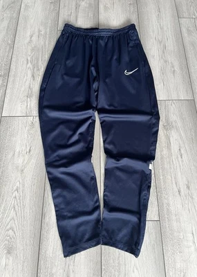 Nike Dri-FIT Navy Blue Joggers Men’s Medium Polyester Sportswear - Image 1 of 4