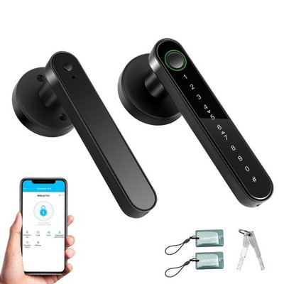 Fingerprint Türschloss 5 in 1 Smart Türschloss elektronisch Smart Türgriff