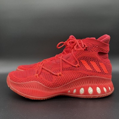 Adidas Crazy Explosive PrimeKnit size 15 basketball shoes sneakers GeoFit Red