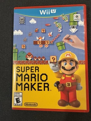 Nintendo Wii U - Super Mario Maker - w/ Booklet