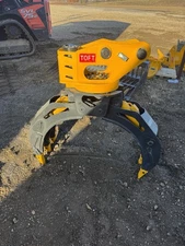 Swivel Head Rotating Log Grapple Bucket Attachment CAT Caterpillar 305 Excavator