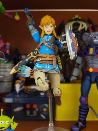 figma The Legend of Zelda Link Tears of the Kingdom Regular Version - Picture 2 of 2