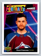 2020-21 Upper Deck UD Portraits #P99 Pavel Francouz (ref 184300)