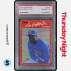 1990 DONRUSS #365 KEN GRIFFEY JR. PSA 8
