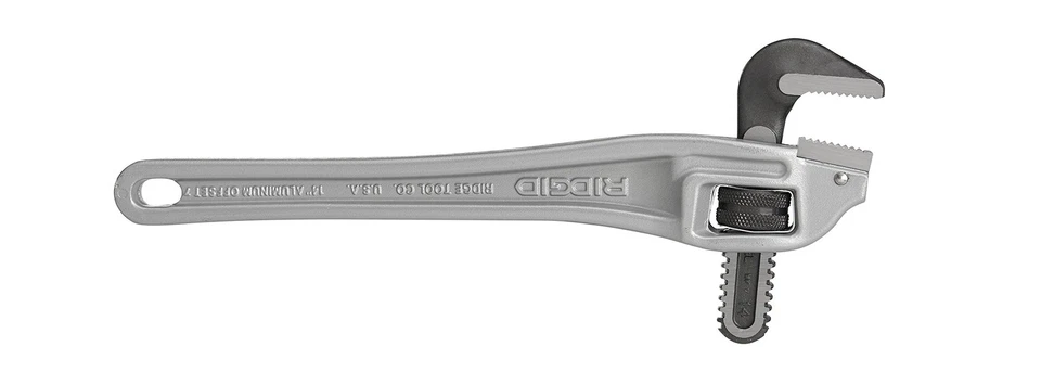 31120 model 14 Aluminum Offset Pipe Wrench, 14" Plumbing Wrench - Image 4 of 4