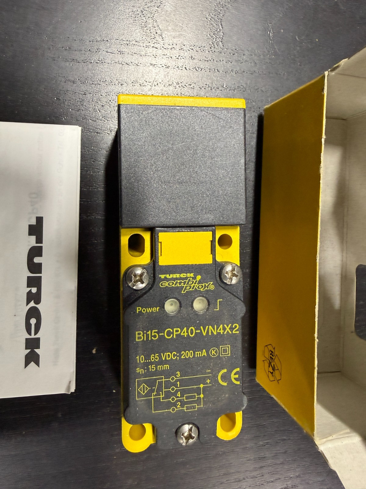 TURCK Bi15-CP40-VN4X2 COMBI PROX SENSOR (NEW IN BOX) -ITEM#791