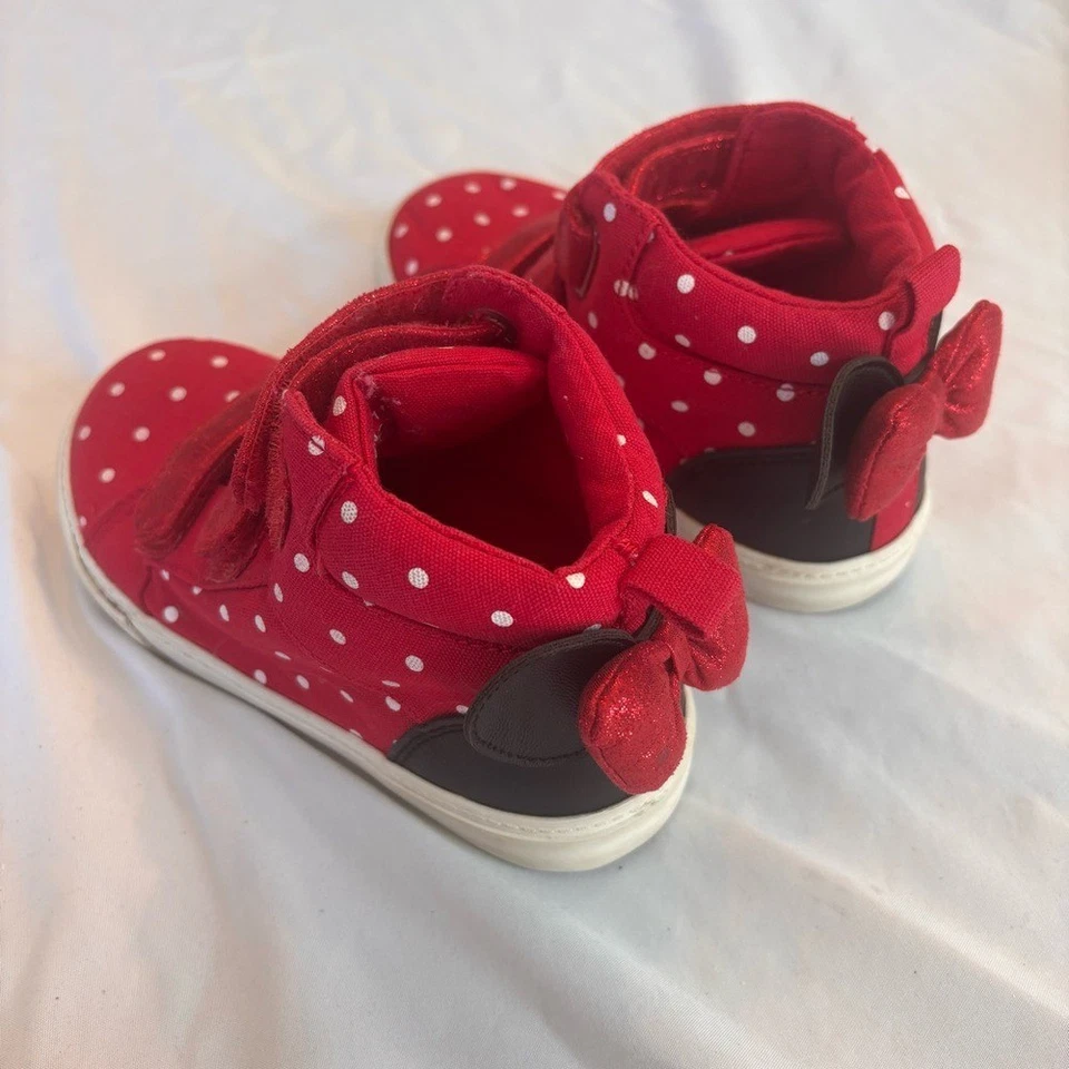 Zapatillas GAP rojas a lunares para niños Foto 4 de 4