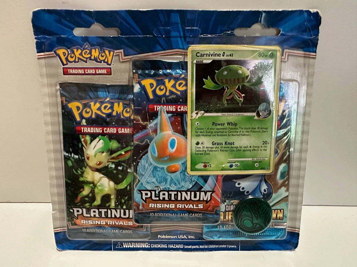 platinum rising rivals booster box Pokemon Platinum Rising Rivals Booster Pack new sealed 2009