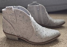 Girls Size 4 Rhinestone Boots