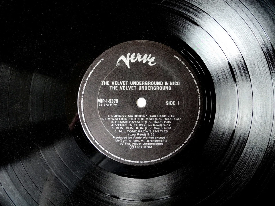 The VELVET UNDERGOUND - Velvet Underground & Nico alt rock Verve Canada reissue - Image 3 of 3