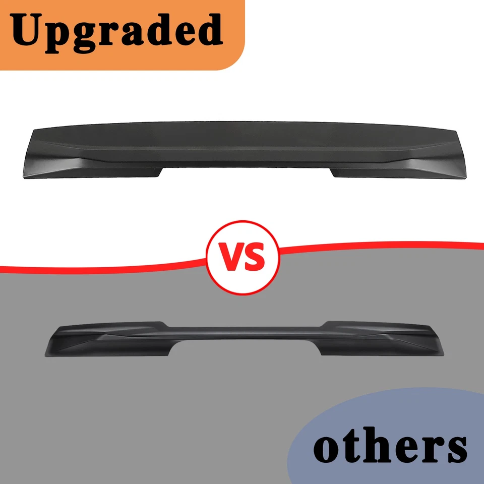 Матовый черный спойлер крышки задней двери грузовика и крыло на крышу для Ford Maverick 22-25 - Изображение 4 из 4