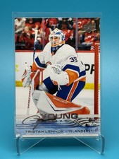 2025-26 UPPER DECK SERIES 2 TRISTAN LENNOX YOUNG GUNS ROOKIE CARD #471 ISLANDER 