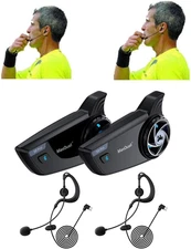 2~8 Person Referee Headset, Referee Communication System S8 Pro for Soccer Hikin