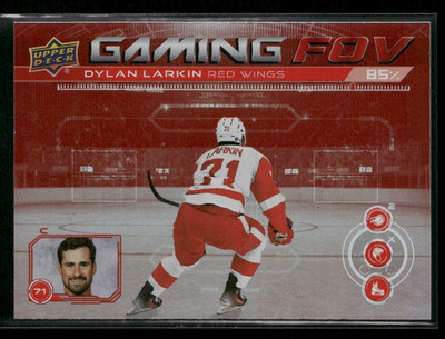 2024-25 Upper Deck Gaming FOV Parallel #GFOV-1 Dylan Larkin