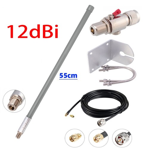 Signal Enhancer 12 dBi For LoRa Antenna Compatible with For Bobcat Miner - Afbeelding 2 van 9