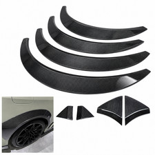 For Bmw G87 M2 G80 G81 M3 G82 G83 M4 Carbon Fiber Fender Flares 6pcs Wide Body