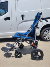 Convaid EZ Rider 18  Folding Stroller Wheelchair Special needs Size 18 Blue