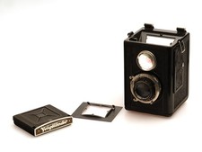 Voigtländer 6x6 TLR Kamera Brillant mit Anas...