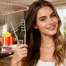 Texture Comb for Volumizing Hair, Wide-Tooth Root Lift Styling Tool for Men & Wo