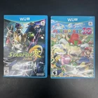 Lot of 2 Wii U Game Cases Star Fox Zero & Mario Party 10 No Manuals Amiibo