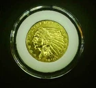 1910 Indian Head $2.50 Gold Quarter Eagle -  Circulated