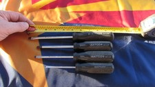 Super Nice Matco Tools Set Of 4 Grey Handle Screwdrivers Super Nice Matco Tools Set Of 4 Grey Handle Screwdrivers