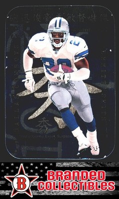 Emmitt Smith 2000 SkyBox Dominion Characteristics #4 C Dallas Cowboys