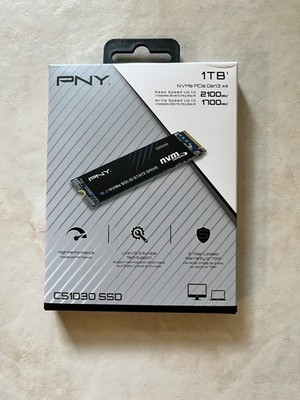 BRAND NEW  PNY CS1030 1TB PCIe Gen 3 x4 NVMe M.2 Internal SSD Blue 2280