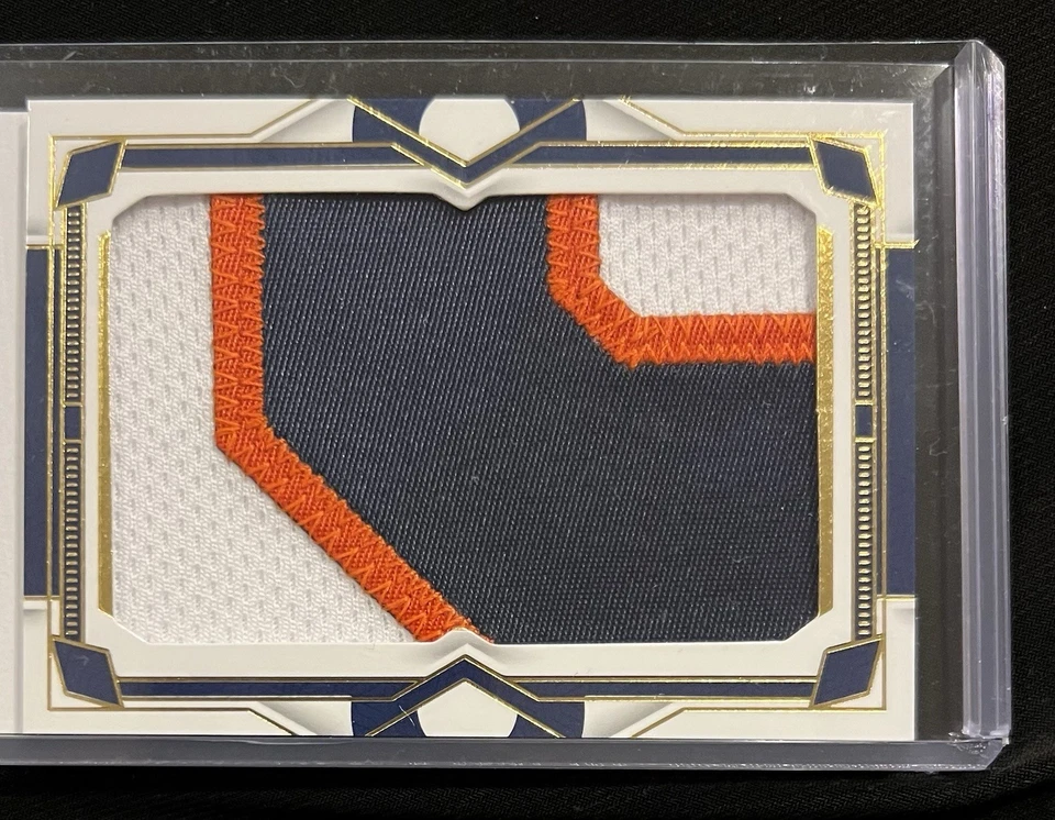 2024 National Treasures Spencer Arrighetti Jumbo Patch Auto RC 32/35 Astros - Image 3 of 4