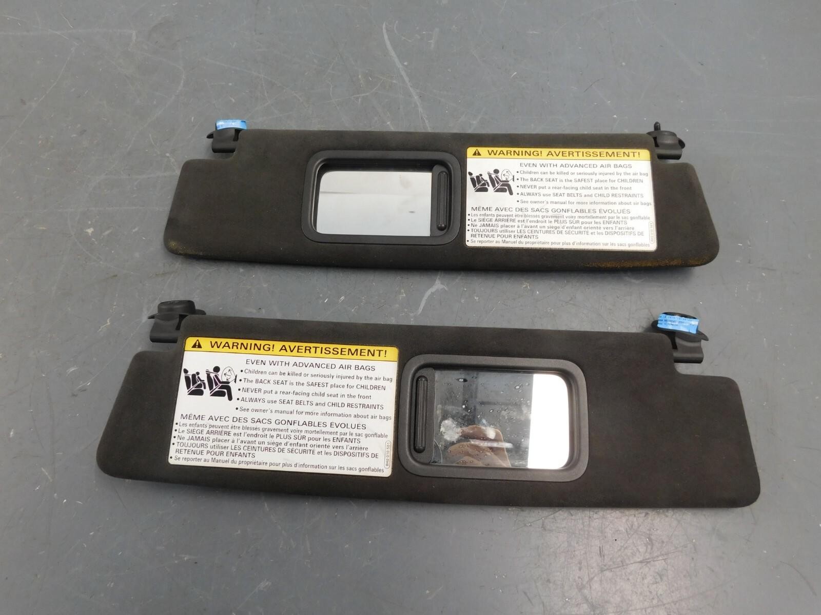 2017 18 20 21 22 Audi R8 V10 Alcantara Sun Visors #3764 X3