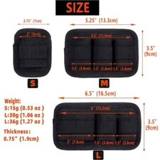 Tactical Molle Pouch EDC Tool Insert Panel Backpack Accessories Storage