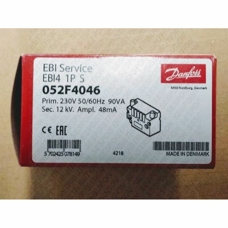 Danfoss EBi 4 transformateur haute tension allumage stable de bruleur