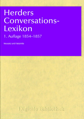 Herders Conversations-Lexikon 1. Auflage 1854 - 1857 Digitale Bibliothek Nr 133