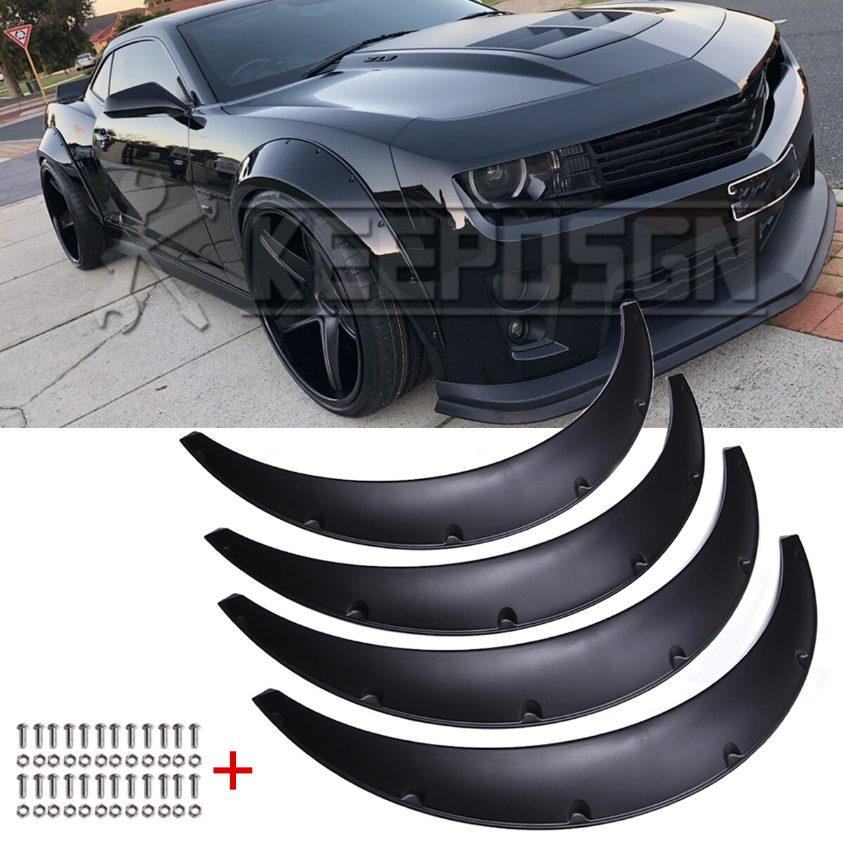 Full Fender and Mirror Kit | CHEVROLET CAMARO SS 2020 Full Fender and Mirror Kit | CHEVROLET CAMARO SS 2020