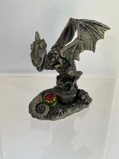 “The Dragon of Pre-History” Pewter Figurine  #3094 WAPW UK