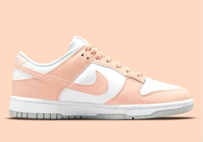 Nike Dunk Low Next Nature Pale Coral White Light Pink DD1873-100