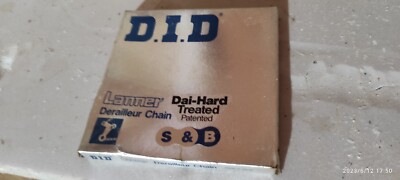 Fahrradkette Did Lanner Dai-hard Theaded Gold 1/2''x 3/32'' 112 Glieder.