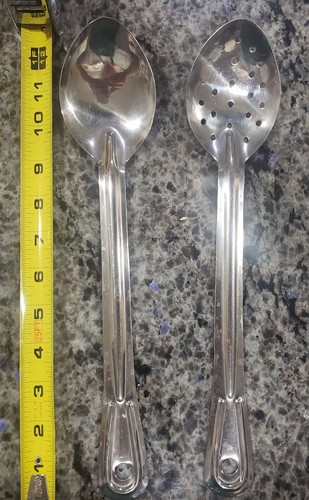 Alegacy Foodservice Products 2 Serving Spoon, Perforated sloted & not