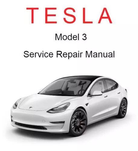Tesla service on sale manual model 3