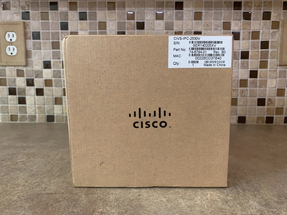 CISCO CIVS-IPC-2530V IP NETWORK DOME SECURITY CAMERA (TT-4w) - Image 2 of 4