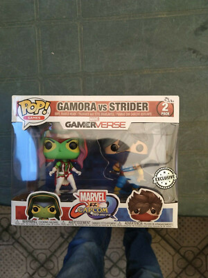 FUNKO MARVEL CAPCOM Gamora VS Strider 2 Pack SPECIAL EDITION EXCLUSIVE