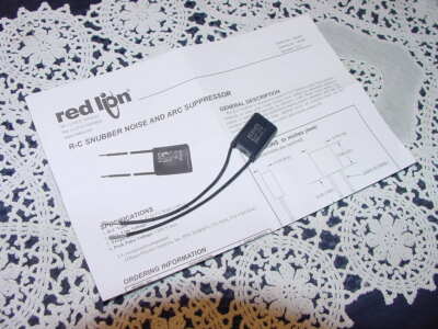 Red Lion XEB0471 R-C Snubber Noise and ARC Suppressor, NEW Shelf Spare!