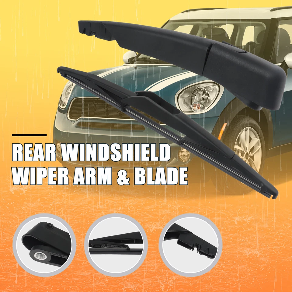 Brazo y hoja limpiaparabrisas trasero para Mini Cooper Checkmate Hatchback 2002-2006 Foto 3 de 4