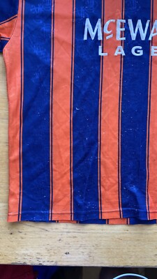 GLASGOW RANGERS 1993 1994 AWAY FOOTBALL SHIRT SOCCER JERSEY ADIDAS