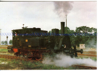 Steam Locomotive Factory Locomotive 1 RAW Cottbus ex 89 6024 RAW Görlitz 1977 Postcard