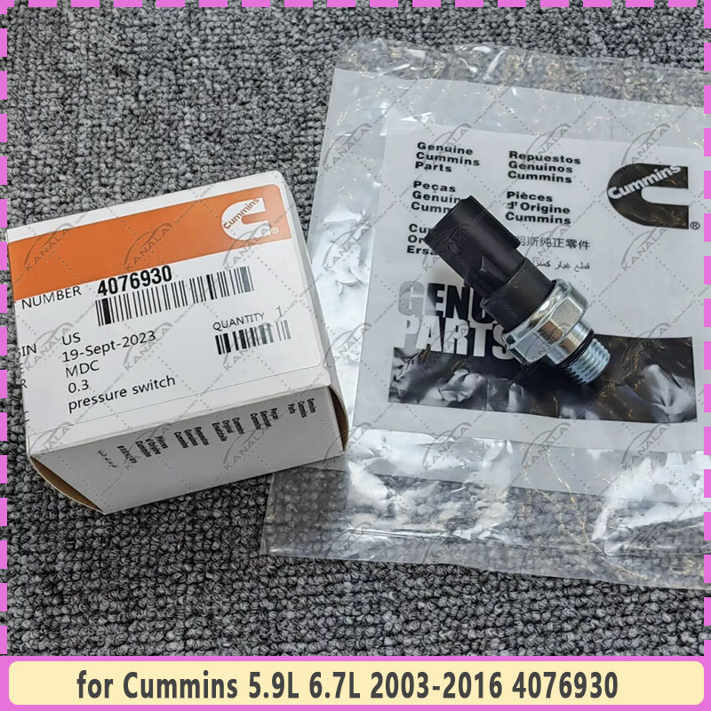OEM Oil Pressure Switch Sensor Fit For Cummins 5.9L / 6.7L