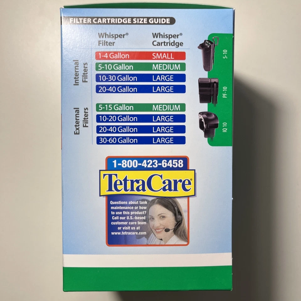 Cartucho Tetra Whisper Bio-Bag Mediano 3 paquete - Nuevo: ¡Envío Gratis! Foto 2 de 4